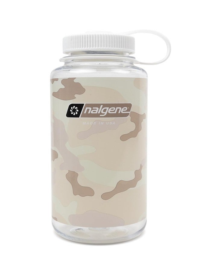 Nalgene 348823 Wide Mouth 32oz Clear - Camo/White - Image 1