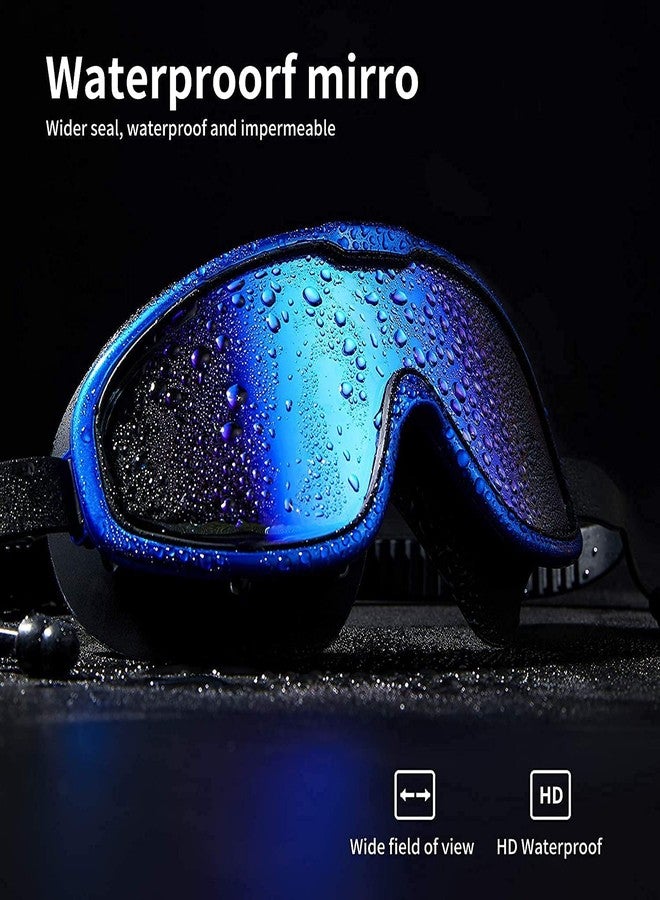 Dravizon Swim Goggles, Swimming Goggles No Leaking Anti Fog UV Protection Crystal Clear Vision Triathlon Swim Goggles with Free Protection Case for Adult Men Women Youth Teens - Image 4