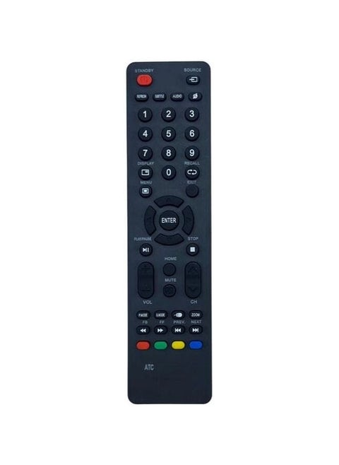 Remote Control For Atc Tv Lcd Led Black