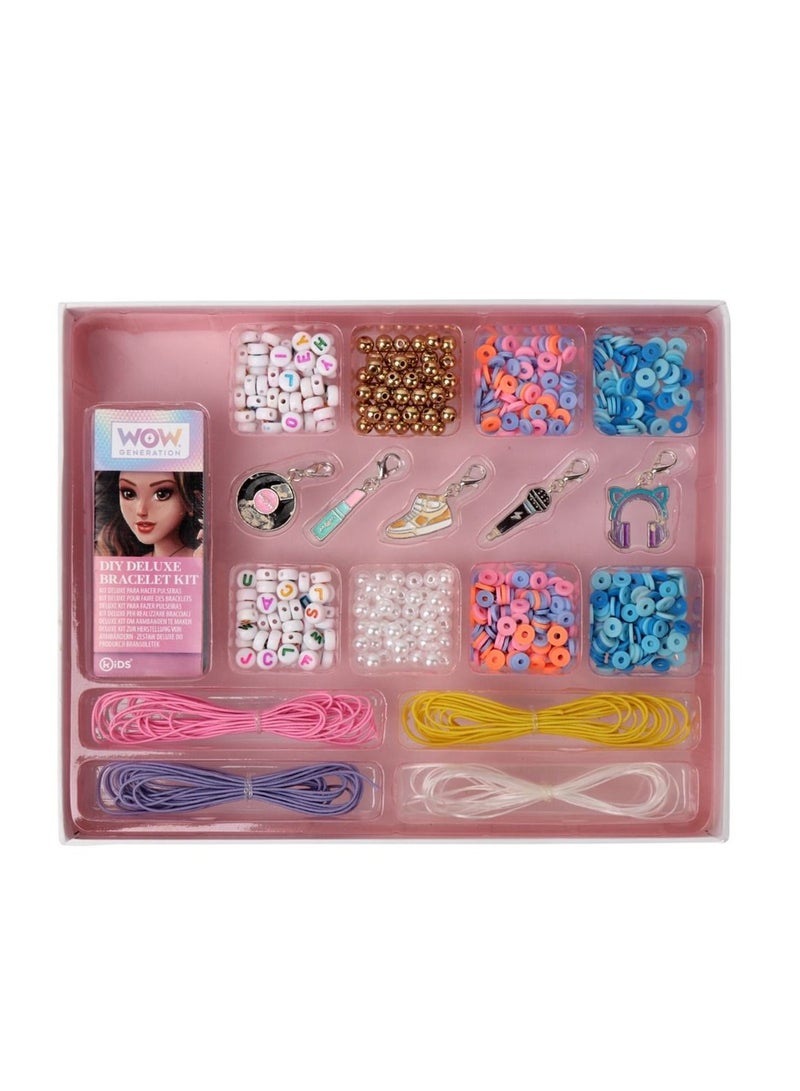 WOW Generation Deluxe DIY Kit with 5 Metal Charms Bracelets - Image 1