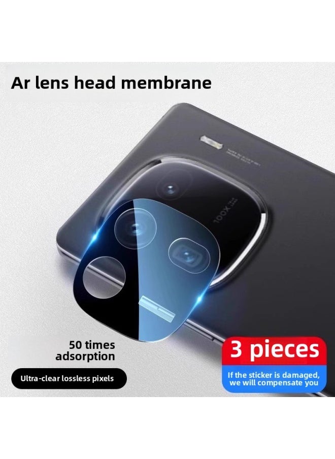 Generic - For IQOO13 Lens Film IQOONeo10/iQOO13 Mobile Phone Camera IQ12 Protective Film Vivo Tempered-Color:Upgraded Model✅Silk Screen Lens FilmPack Of 3 [hasselblad Explosion-proof GlassAr Anti-reflection8k Ultra-clear Lossless Pixels]-Size:iqoo Neo10 - Image 1