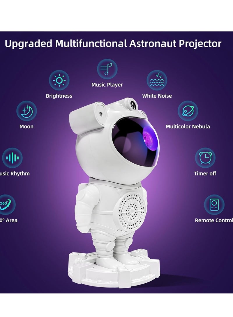 ELTRAZONE Astronaut Galaxy Projector with Bluetooth Speaker – Color Changing Stars & Moon Projector with Remote Control and Timer  - Image 3