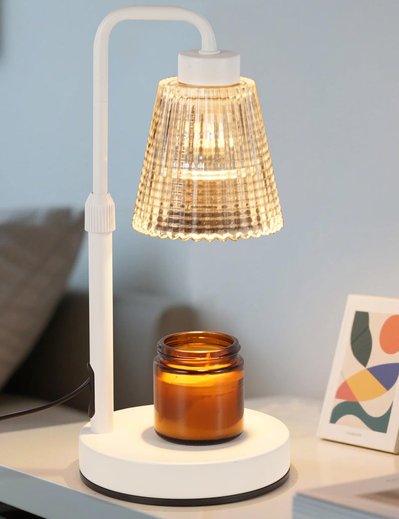 GODONLIF Candle Warmer Lamp with Timer Dimmable Birthday Gifts for Women Mom House Warming Gifts New Home Decor Wax Melt Warmer for Jar Candles with 2 Bulbs