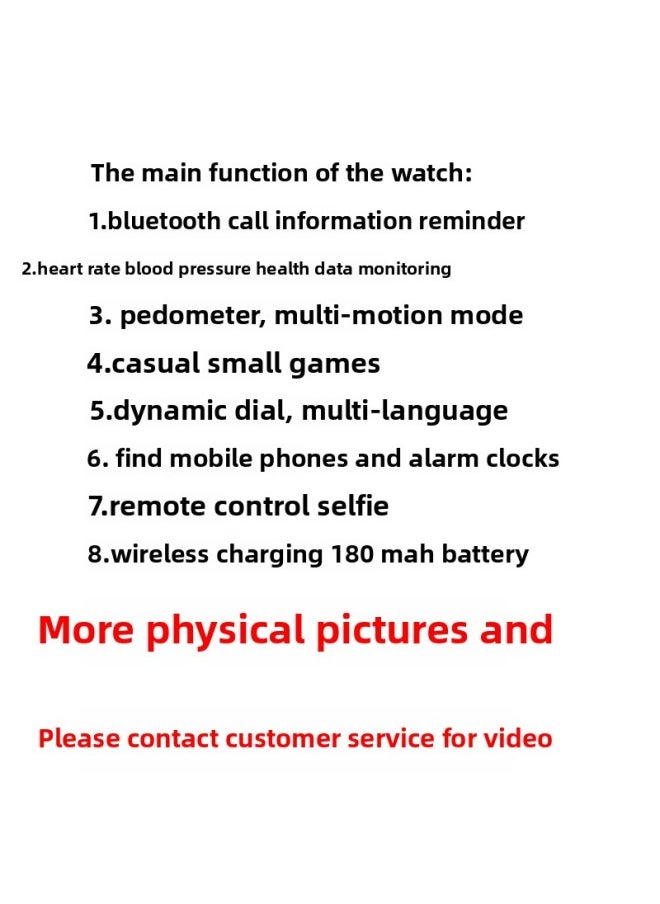 T800 Ultra Smart Watch Huaqiang North S9 Bluetooth Phone Multi-function Blood Oxygen Monitoring Sports Photo Cross-border-Color:Black-no Chinese
