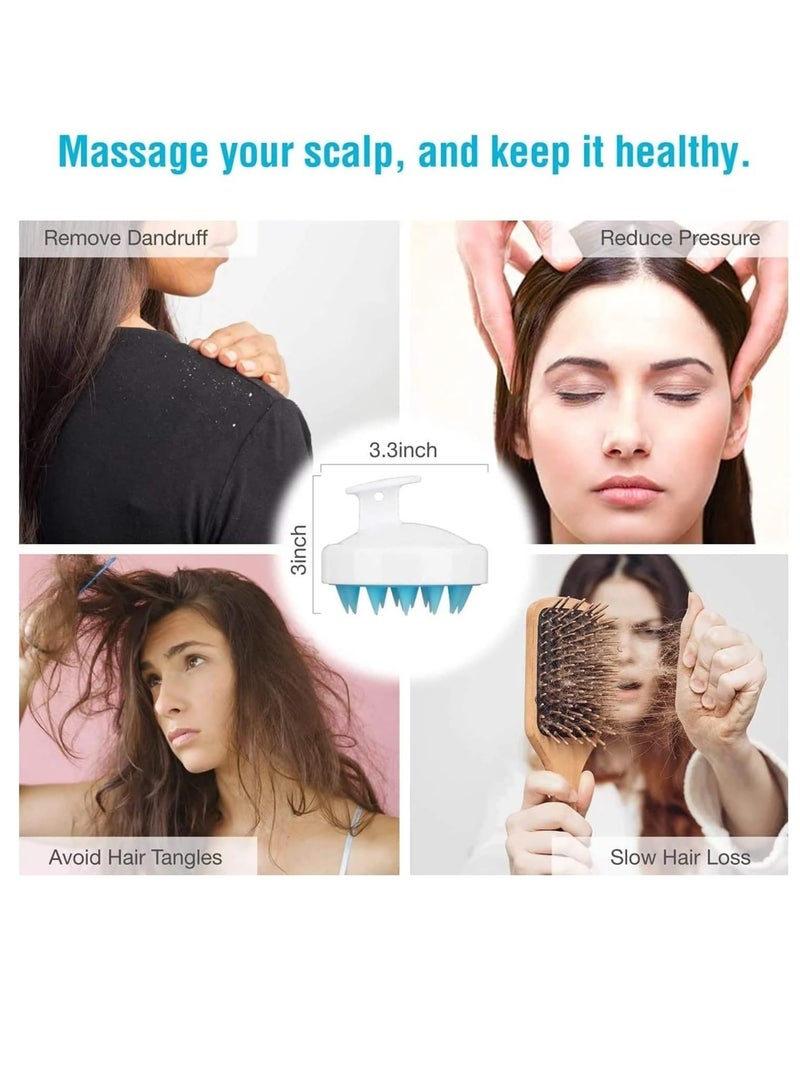 Head Scalp Massager Shampoo Brush Hair Washing And Scalp Cleaning Brush Shower Brush Bath Spa (Random Colors-1Piece) - Image 5