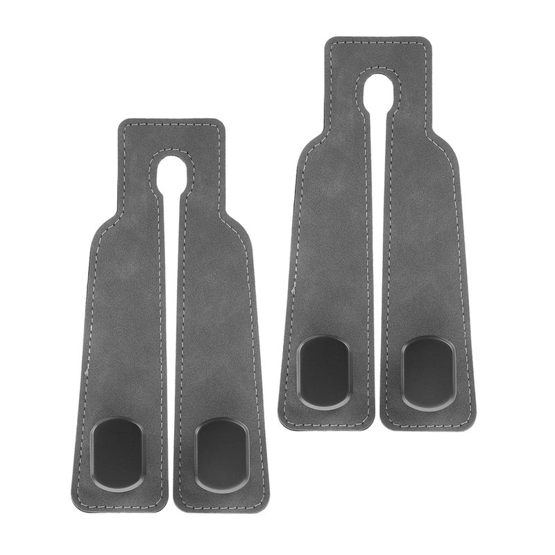 2 Pcs Car Seat Hook Double Headrest Hook Car Seat Headrest Hook Car Seat Headrest Hook For Bag Purse - Image 1