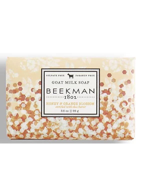 Beekman 1802 Beekman 1802 Goat Milk Body Soap Bar 3Piece Set  35 oz  Nourishes Moisturizes  Hydrates  100 Vegetable Soap with Lactic Acid  Good for Sensitive Skin  Cruelty Free  Packaging May Vary 