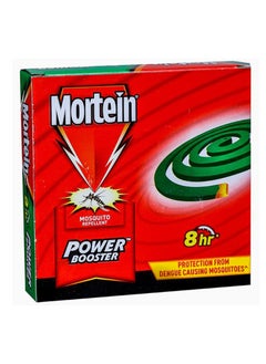 Mortein Mosquito Coil Mortein Power Booster 8 Hours 10 Coils With Steel Stand  - Image 1