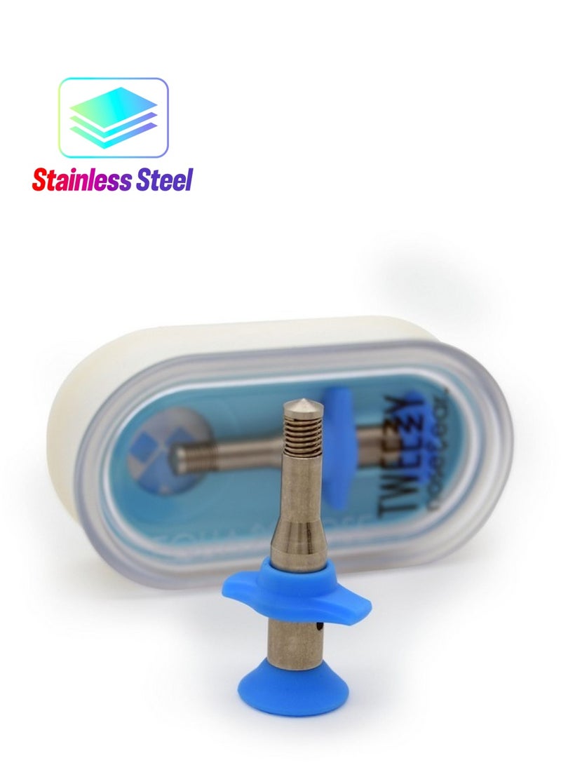 EQUADOSE Tweezy Nose & Ear Hair Remover For Men & Women, Precision Hair Removal Tool, Compare To Nose Hair Trimmers & Waxing Kits, Formerly Known As Pluck, Pain-Free & Easy Grooming Solution - Image 1