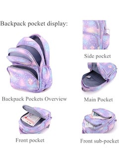 Generic Kids Rolling Backpacks Fashion Printed Trolley School Bags Large Capacity Wheeled Kids' Luggage Bag  - Image 3