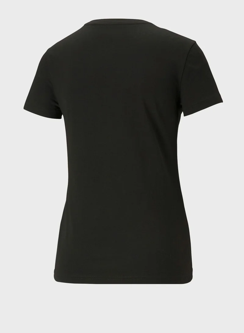 PUMA Essential Metallic Logo T-Shirt