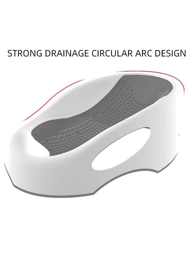 رات سو حوض حمام الأطفال، دعم حمام الأطفال، يمكن تعليقه، مثالي للأطفال الأقل من 6 أشهر من العمر - Image 2