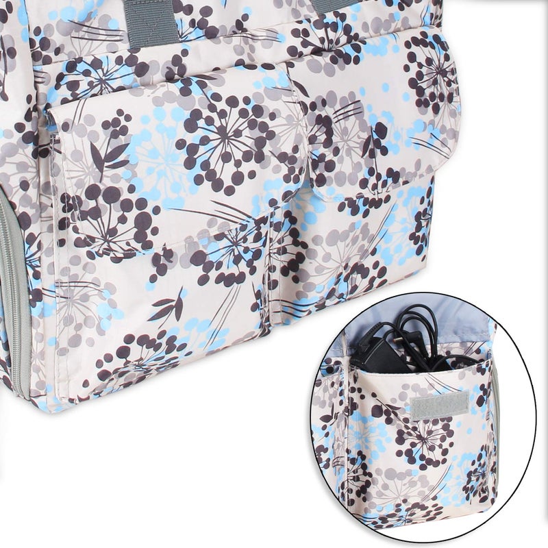 تيموي Breast Pump Bag Compatible with Spectra S1,S2 and Cooler Bag, Breast Pump Tote Bag with Laptop Sleeve (Up to 14) for Working Moms, Dandelion(Bag ONLY) - Image 4