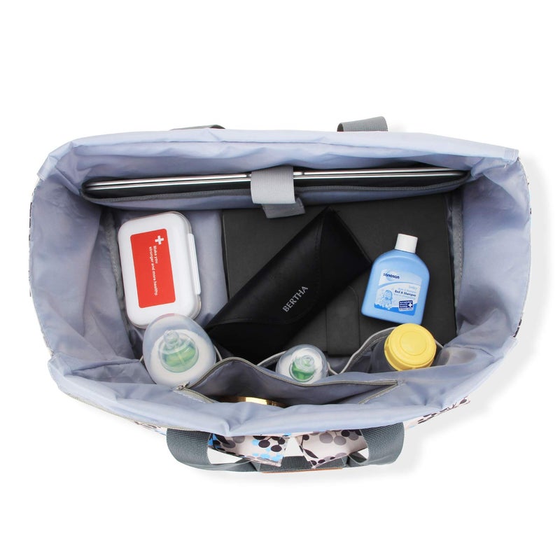تيموي Breast Pump Bag Compatible with Spectra S1,S2 and Cooler Bag, Breast Pump Tote Bag with Laptop Sleeve (Up to 14) for Working Moms, Dandelion(Bag ONLY) - Image 3