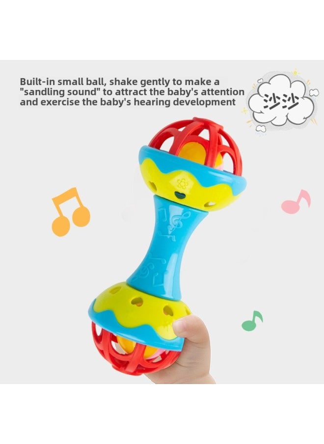 null - Hong Kong Bixiong Baby Frog Hand Scratch Ball Educational Animal Soft Rubber Rattle Soft Rubber Ball Rattle Hand Scratch Ball Toy-Color:Frog Soft Rubber Animal (opp Pack, Random Color) - Image 1