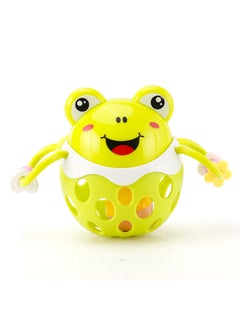 Hong Kong Bixiong Baby Frog Hand Scratch Ball Educational Animal Soft Rubber Rattle Soft Rubber Ball Rattle Hand Scratch Ball Toy-Color:Frog Soft Rubber Animal (opp Pack, Random Color)
