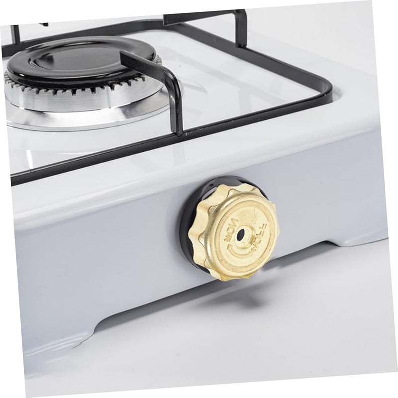 Metal Stove Control Knobs 4 Pack Gas Range Replacement Smooth Surface Easy Clean - Image 5