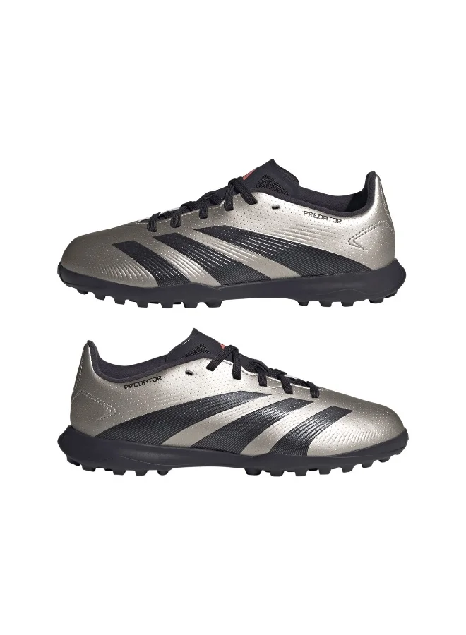 adidas حذاء كرة قدم بريداتور ليج TF للأطفال للجنسين - رمادي 10K