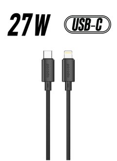 Type-C to Lightning - Black