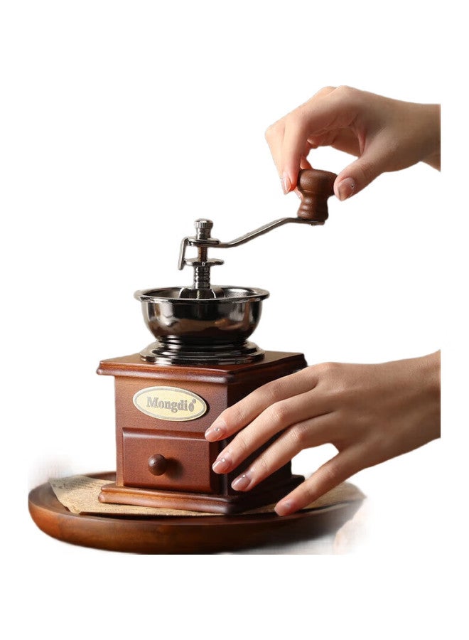 Mongdio Hand-Crank Coffee Grinder, Small Home-Use Coffee Bean Grinder, Manual Coffee Grinder - Image 3