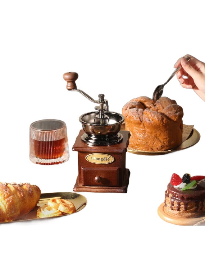 Mongdio Hand-Crank Coffee Grinder, Small Home-Use Coffee Bean Grinder, Manual Coffee Grinder - Image 1