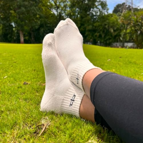 HEELIUM Bamboo Socks For Women | Quarter Length | 3X Softer Than Cotton Socks | Odour-Free & Breathable | Superior Comfort & Cushioned Base, Assorted - Image 4