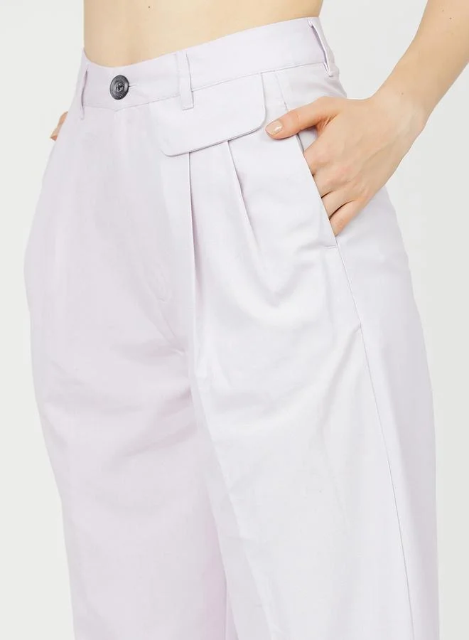 Tokyo Talkies Tokyo Talkies High Rise Wide Leg Trousers