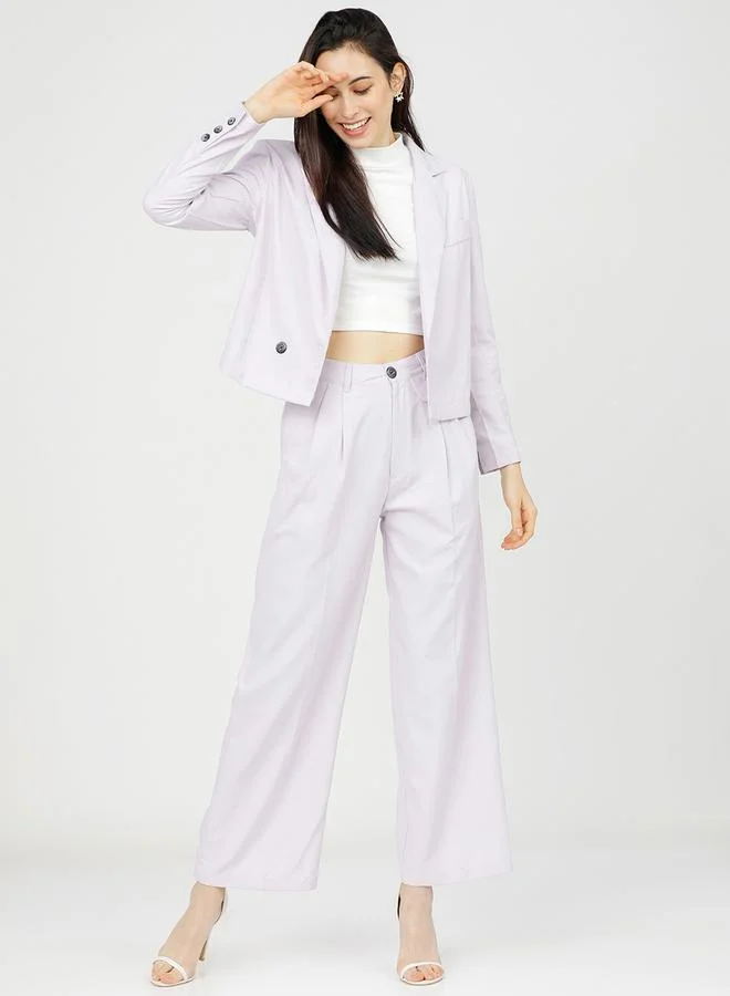 Tokyo Talkies Tokyo Talkies High Rise Wide Leg Trousers