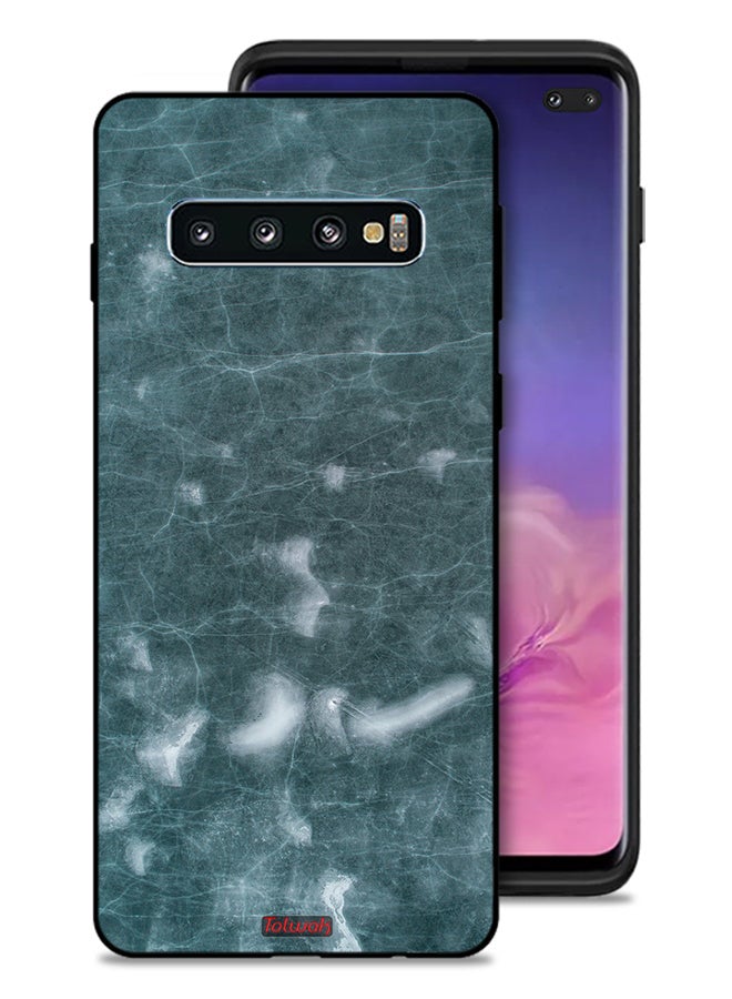 Tolwak Samsung Galaxy S10 Plus Protective Case Cover Stonish Pattern - Image 1