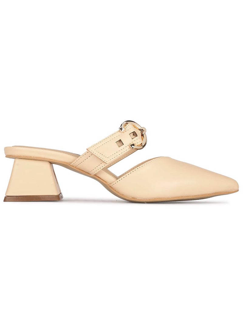 Red Label Womens Marielle Pump E 23 Beige Pump Heels UK 6 (5518071) - Image 2