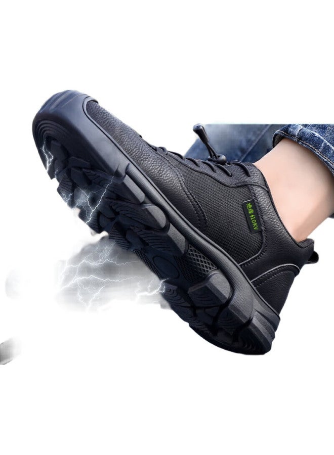 Jingtu Labor Protection Shoes Men'S 10Kv Insulated Anti-Smashing Anti-Piercing Wear-Resistant Safety Work Electrician Functional Shoes 0216Kv-J 38 - Image 3