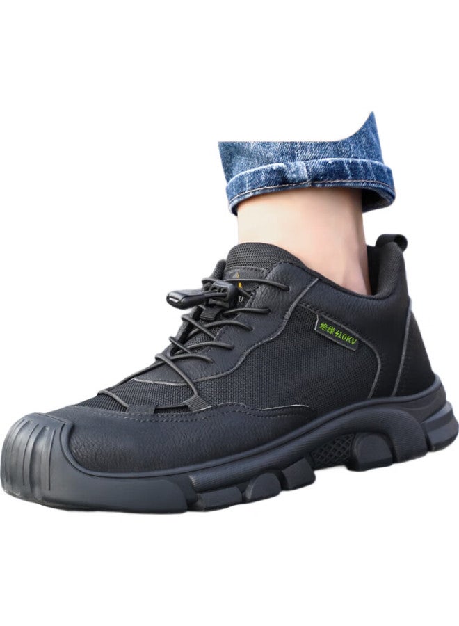 Jingtu Labor Protection Shoes Men'S 10Kv Insulated Anti-Smashing Anti-Piercing Wear-Resistant Safety Work Electrician Functional Shoes 0216Kv-J 38 - Image 2