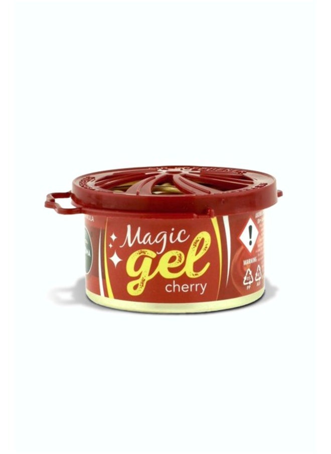 Aroma MAGIC GEL Car Air Freshener Cherry 