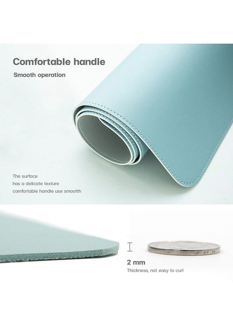 Portable Folding Mouse Pad with Non-Slip Rubber Base, Large Gaming Mouse Mat with Waterproof and Scratch-Resistant Fabric, Suitable for Office, Home and Gaming, Green - Image 5