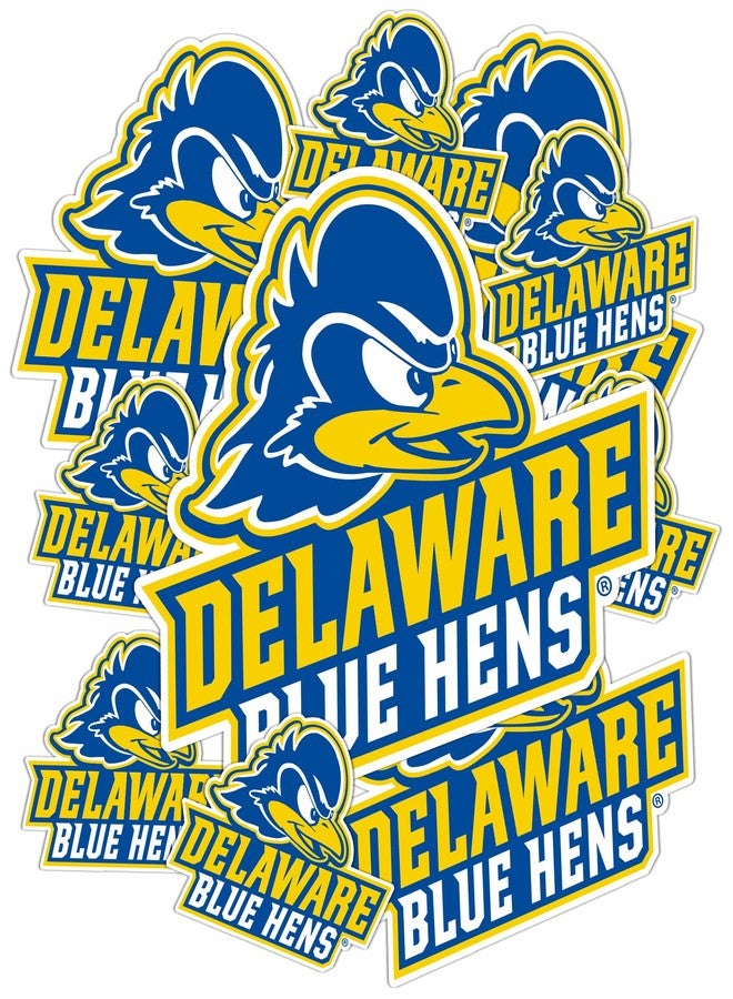 Desert Cactus University of Delaware Sticker Fightin Blue Hens UD Vinyl Decals Laptop Water Bottle Car Scrapbook T3 (Type 3-1) - Image 1
