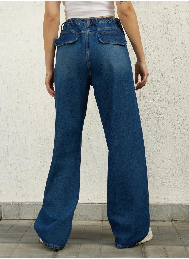 Hubberholme Indigo Jeans For Women  - Image 4