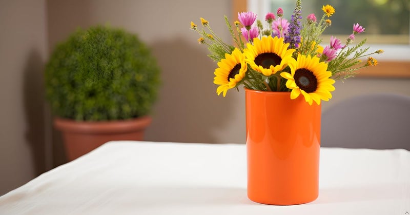 Reston Lloyd Calypso Basics by Reston Lloyd Plastic Utensil Holder, Orange - Image 3