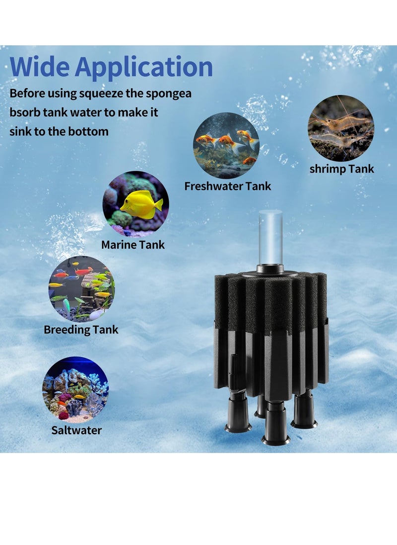 Ultra Silent 3-in-1 Submersible Aquarium Filter with Biofiltration & Aeration - Ideal for Betta, Fry & Shrimp in 5-20 Gallon Tanks - pzsku/Z1BE6857D48629019A183Z/45/_/1722492269/67049973-0baa-4f1e-b1bf-998fefe4c445