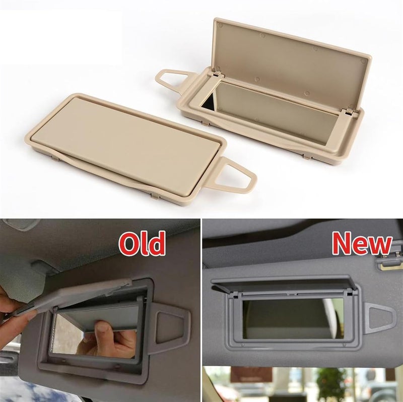 DEMULAX Sun Visor Vanity Mirror Cover for Mercedes-Benz - Image 4