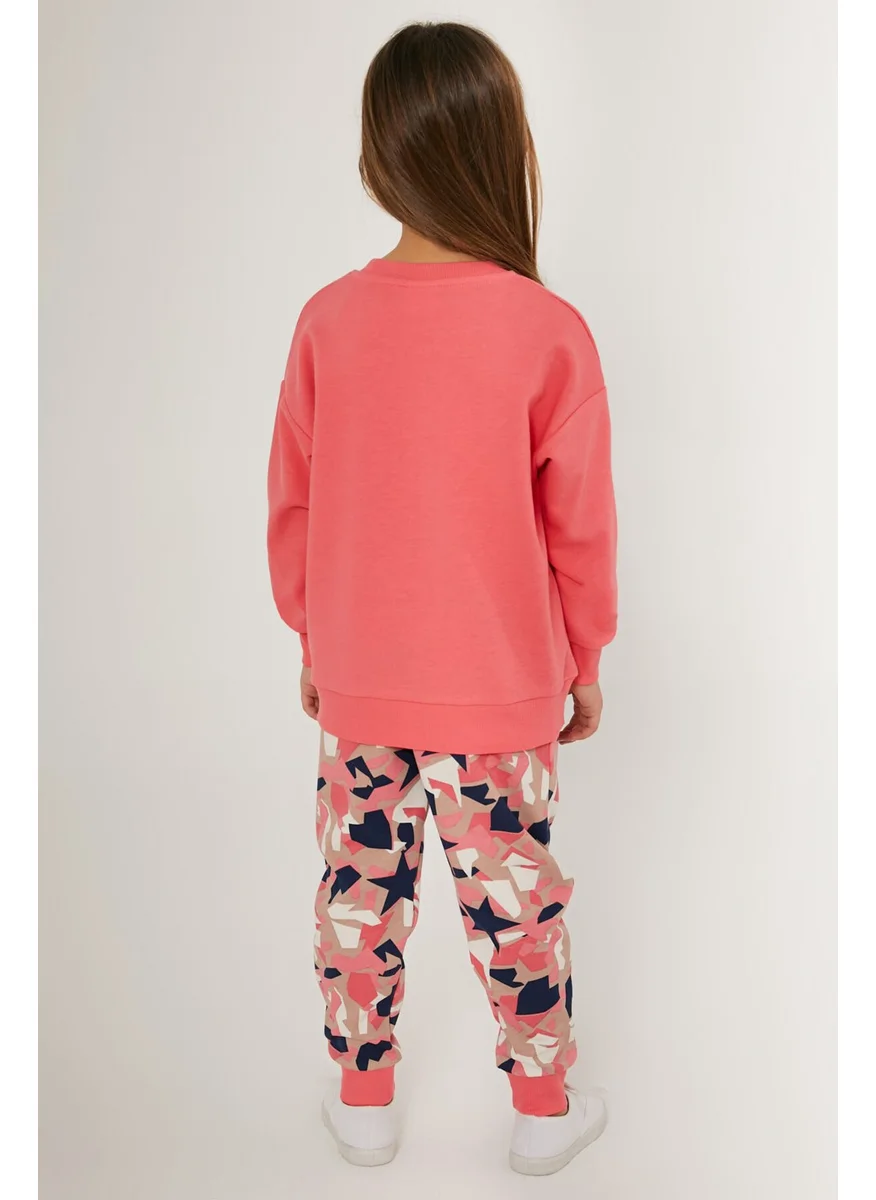 RolyPoly Girl Powers Pink Girls' Tracksuit Set