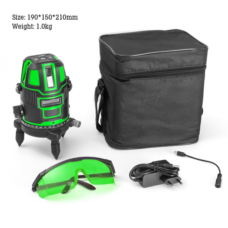Hilda Laser Level 5-Line Infrared Automatic Red light five-line level - Image 5