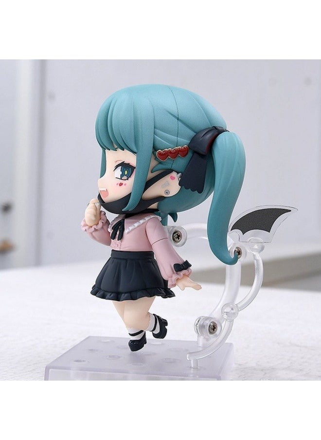 General Hatsune Miku figure Q version vampire Hatsune model doll Beautiful girl desktop car ornament furniture decoration collection gifts  - Image 4