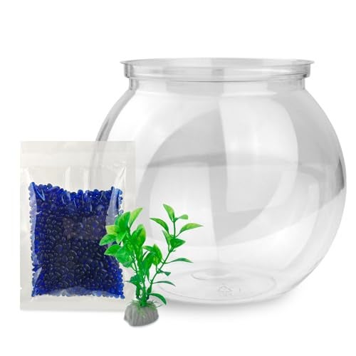 Newpol Mini Plastic Aquarium Starter Kits, Fish Tank (0.8Gallon/ 3L) - Image 3