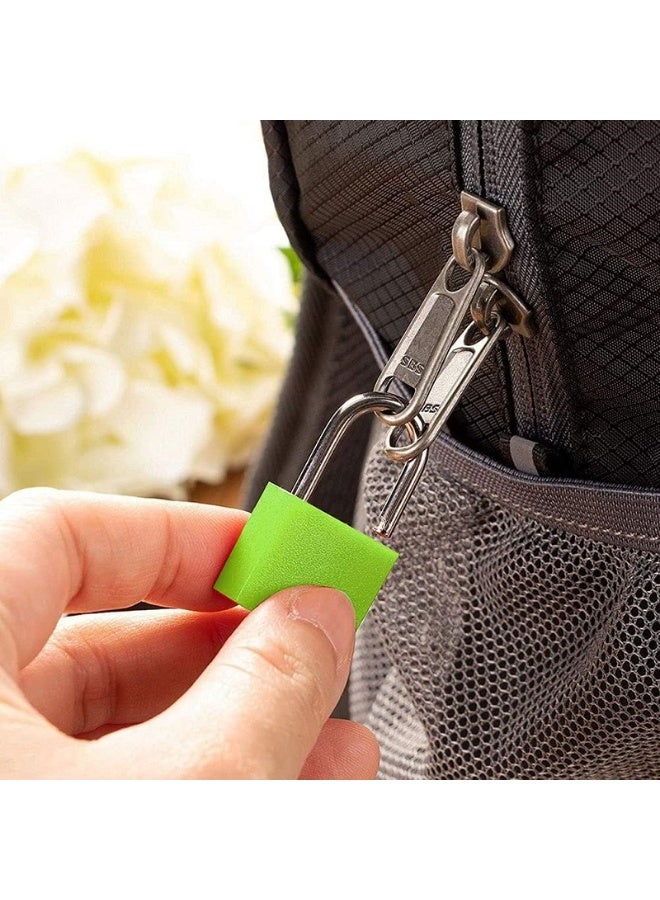 قفل سفر معدني صغير ملون – مثالي للجيم، السفر، والألعاب التعليمية-+ مفتاحين بنفس اللون – مثالي للشنط والخزائن– أمان عملي( متعدد الالوان) - Image 3