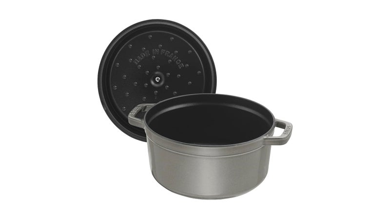 STAUB Mini Round Dutch Oven 0.75-Quart Graphite Grey (Stove) - Image 2