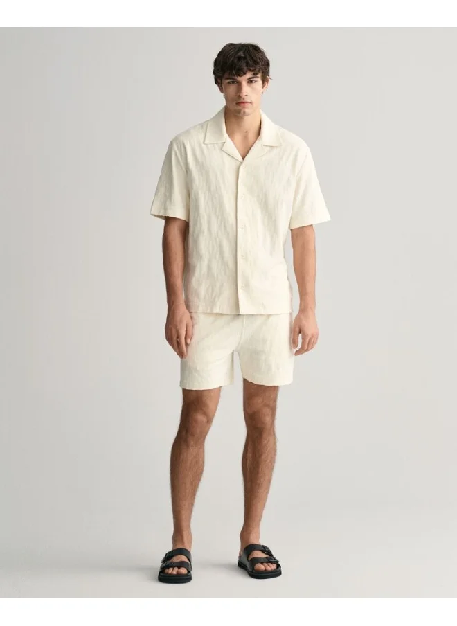 غانت Gant Jacquard Terry Cloth Shorts