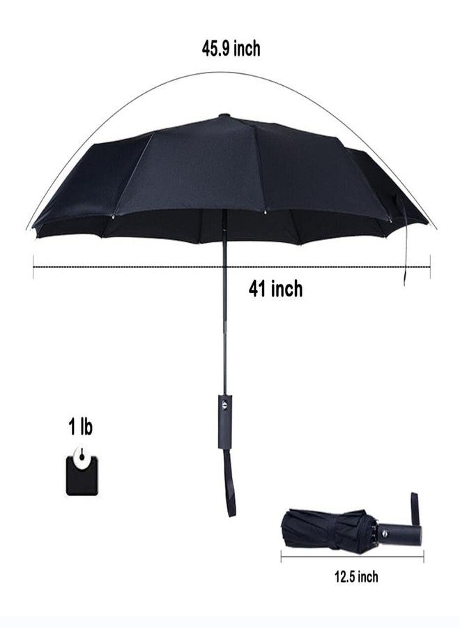 NestPlay Windproof Compact Collapsible Light, Automatic, Strong and Portable, Folding Small Umbrella for Rain - Image 5