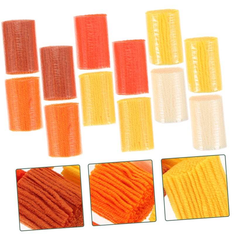 Chunky Yarn For Latch Hook Rug Making DIY Projects 12 Pieces Home Decor - Image 5