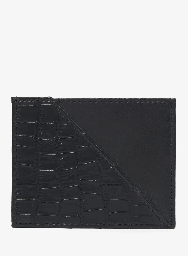 روبرت وود Textured Bi Fold Wallet