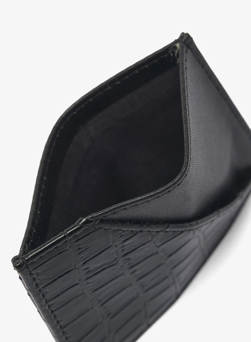 روبرت وود Textured Bi Fold Wallet